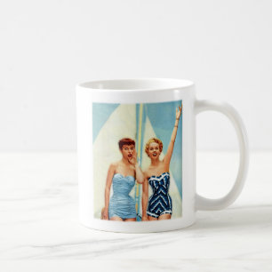 Mug Maillots de bain rétro pour femmes des années 60,