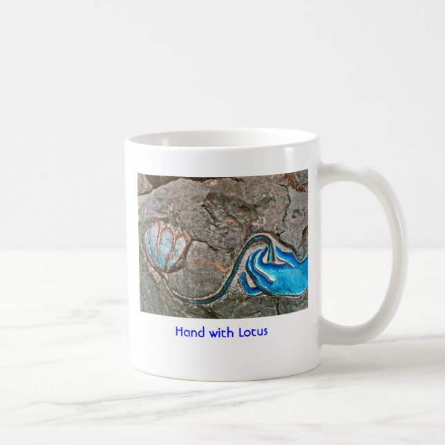 Mug Main avec Lotus/tasse (Droite)