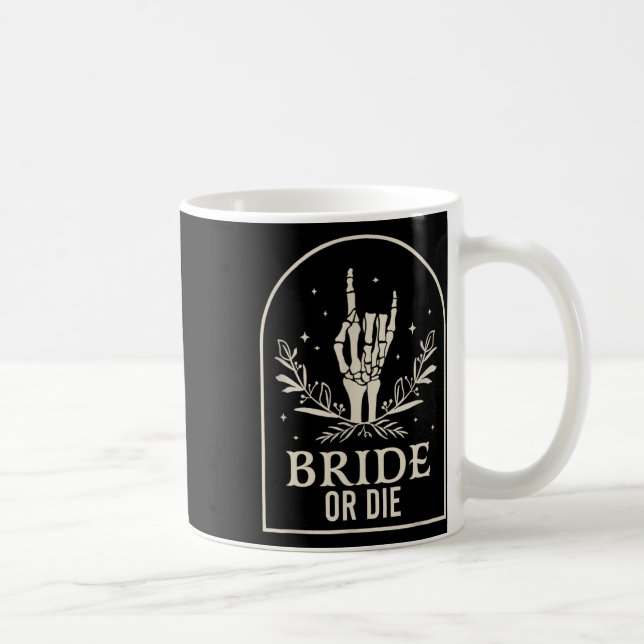 Mug Main de squelette ou mourir Party gothique de céli (Droite)