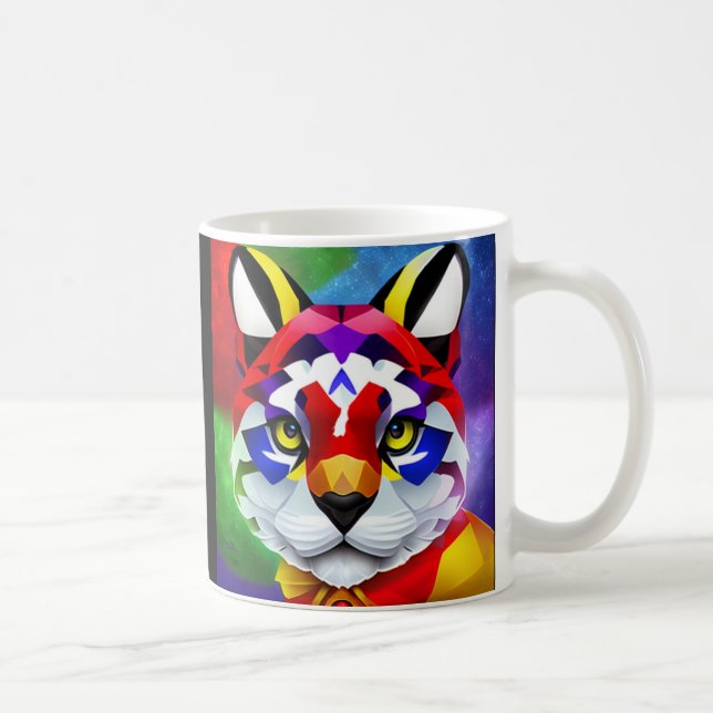 Mug main gauche noire du chat d'Alexandre (Droite)