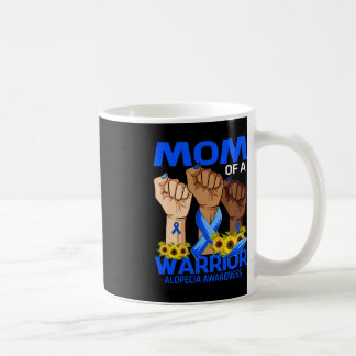 Mug Main Maman D'Un Guerrier Alopécie Sensibilisation 