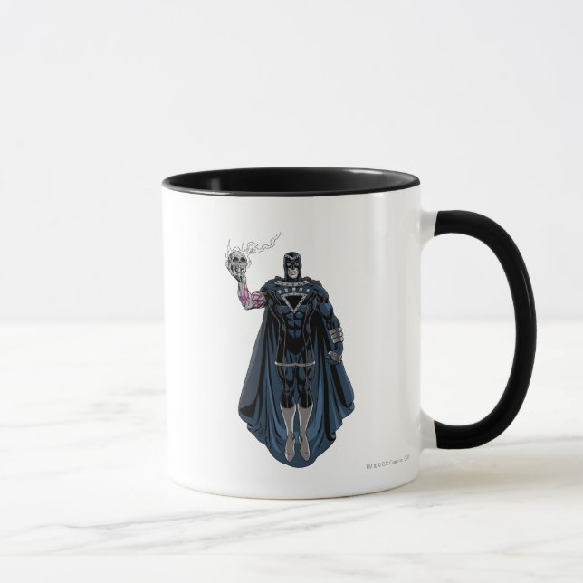 Mug Main noire avec crâne 1 (Droite)