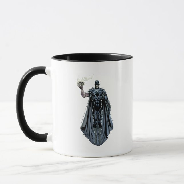 Mug Main noire avec crâne 2 (Gauche)