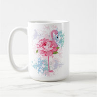 Main personnalisée peinte rose flamant