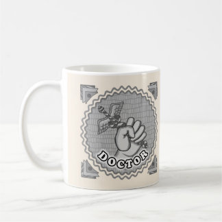 Mug Main tenant caducée médecin