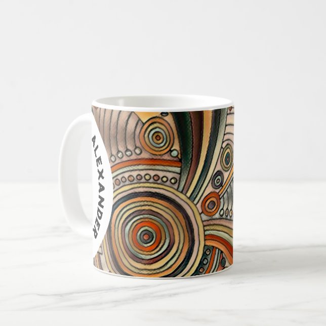 Mug Main Tirée Par EDDArt - Thoughts 1 (Devant gauche)