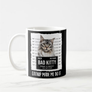 Mug Maine Coon Chat Pour Catnip M'A Fait Faire