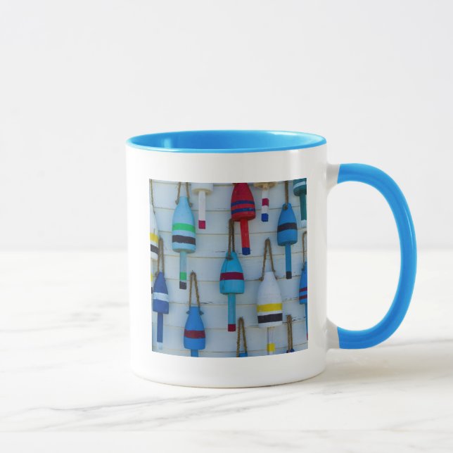 Mug Maine, Stonington, bouées décoratives de homard (Droite)