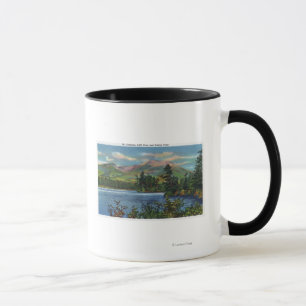 Mug MaineView de bâti Katahdin et d'étang de Daicey