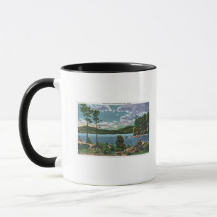 Mug MaineView de montagne de squaw et de lac Moosehead