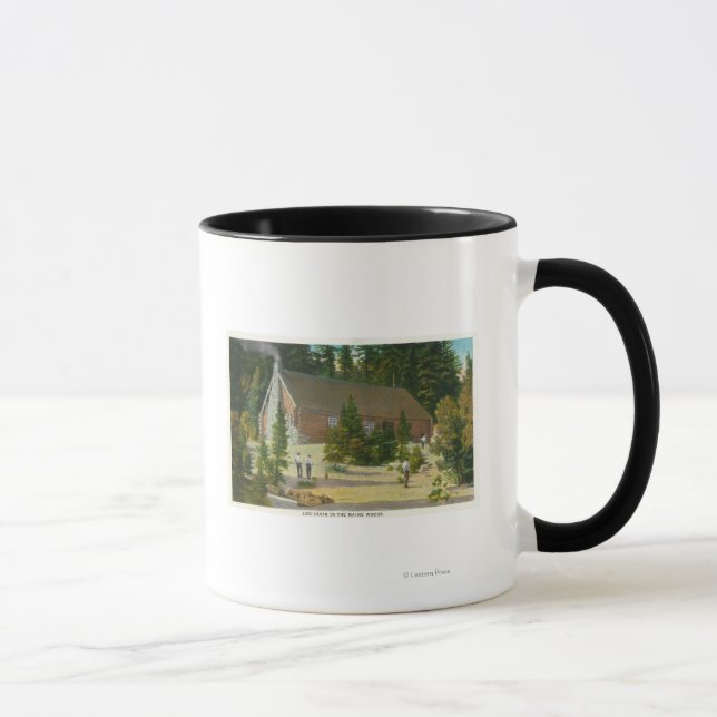 Mug MaineVue d'un Cabine de journaux dans le Maine Woo (Droite)