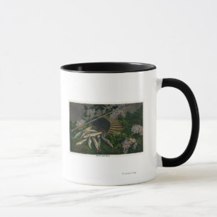 Mug MaineVue d'une jolie prise de truite du lac Maine