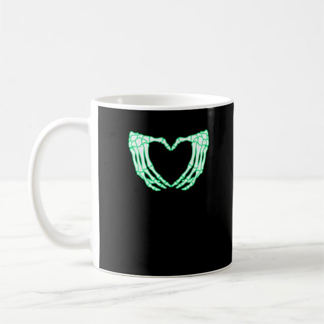 Mug Mains de squelette, Coeur, Costume d'Halloween de  (Gauche)