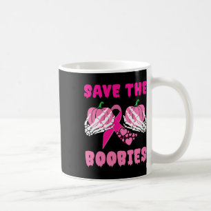 Mug Mains de squelette Sauvez l'Ies Cancer du Sein Lau