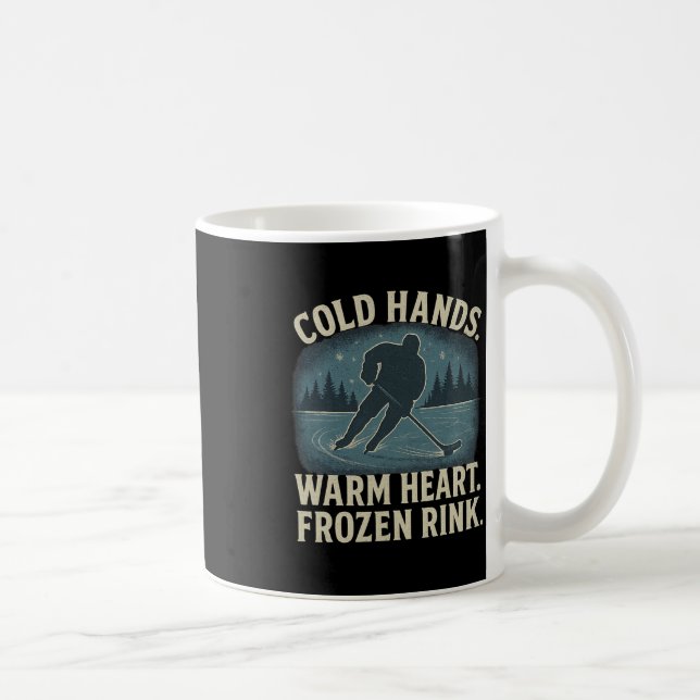 Mug Mains froides cœur chaud patinoire gelée – Victoir (Droite)