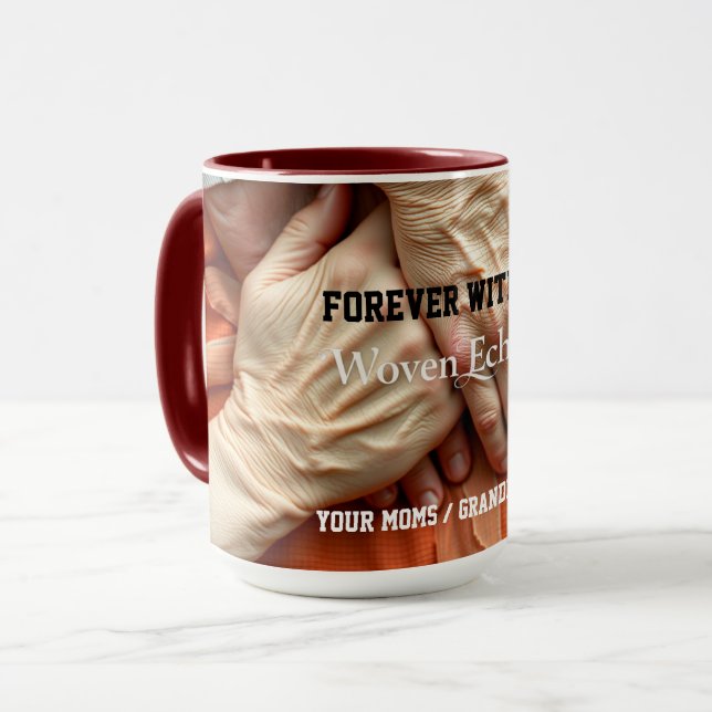 Mug Mains Tissées en Écho (Devant gauche)