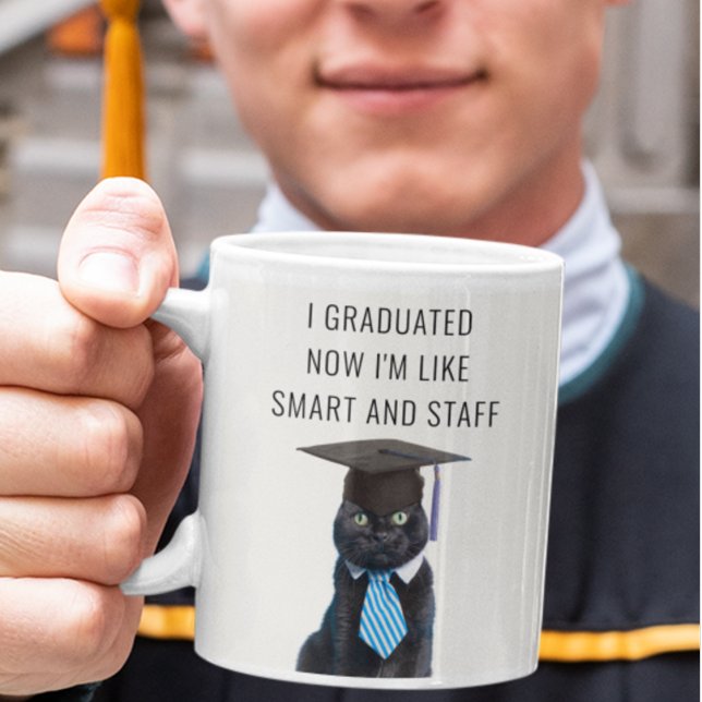 Mug Maintenant je suis comme Smart et Stuff Drôle Dipl (Créateur téléchargé)