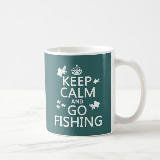 Mug Maintenez calme et allez pêcher