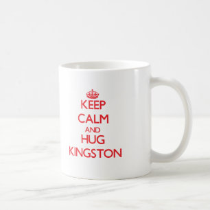 Mug Maintenez calme et ÉTREINTE Kingston
