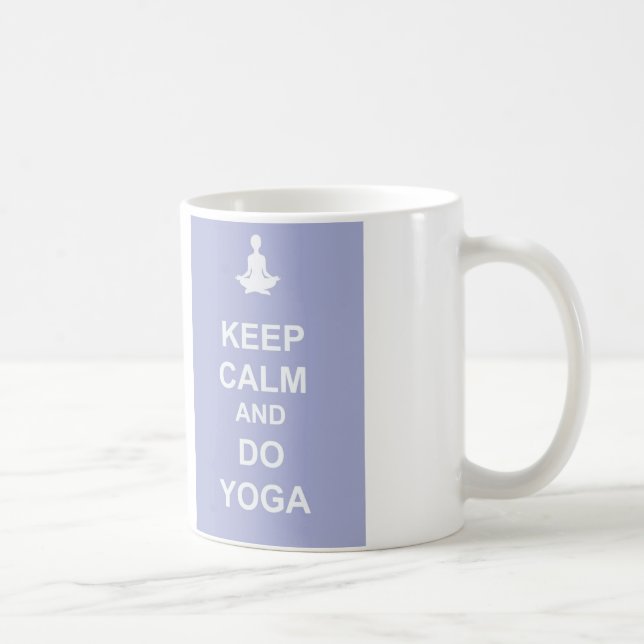 Mug Maintenez calme et faites le yoga (Droite)