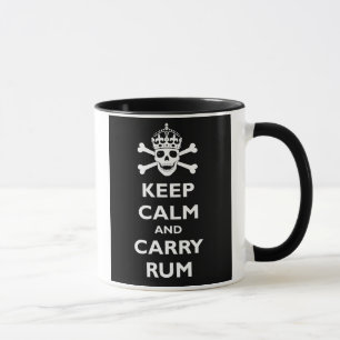 Mug Maintenez calme et portez le rhum