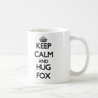 Mug Maintenez Fox calme et d'étreinte