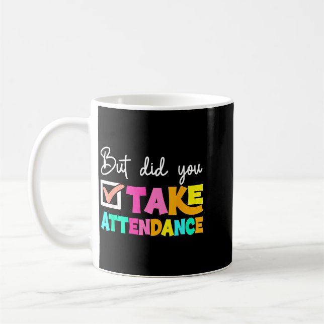 Mug Mais a pris l'assistance Drôle Professeur d'école (Gauche)