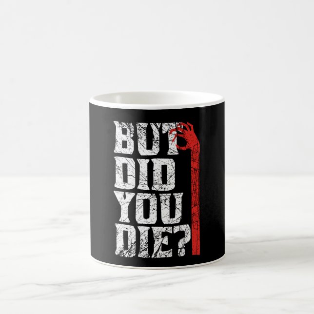 Mug Mais Avez-Vous Mort Drôle Humour D'Entraînement Gy (Centre)