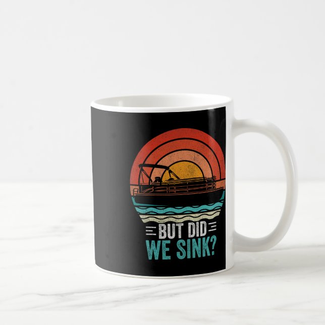 Mug Mais avons-nous coulé le ponton drôle capitaine ba (Droite)
