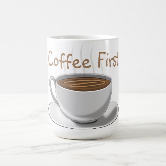 Mug Mais d'abord... café (Centre)