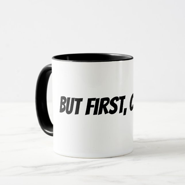 Mug mais d'abord, café ! (Devant gauche)