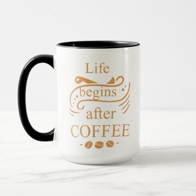 Mug Mais d'abord du café (Gauche)