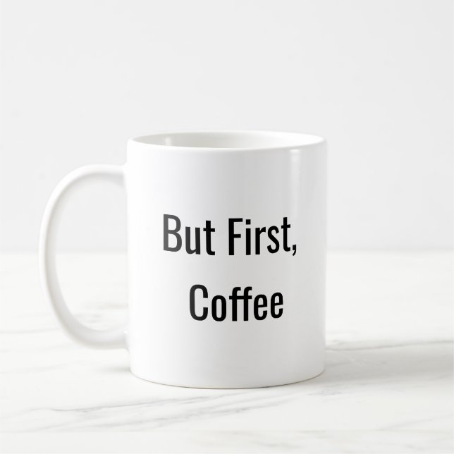 Mug Mais D'Abord, Le Café (Gauche)