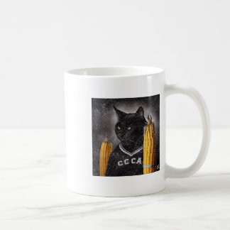 Mug Maïs De Hockey Sur Chat Sur Le Cob
