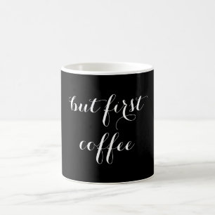 Mug "Mais premier café" Cité Noir & Blanc