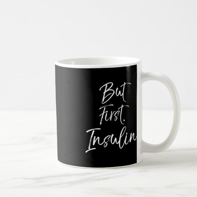 Mug Mais premier survivant de sensibilisation au diabè (Droite)