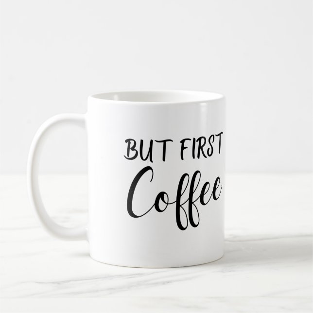 Mug Mais Première Conception De Café, Café Amateurs De (Gauche)