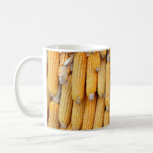 Mug Maïs séché empilé.