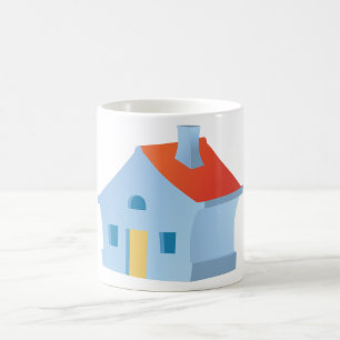 Mug Maison bleue
