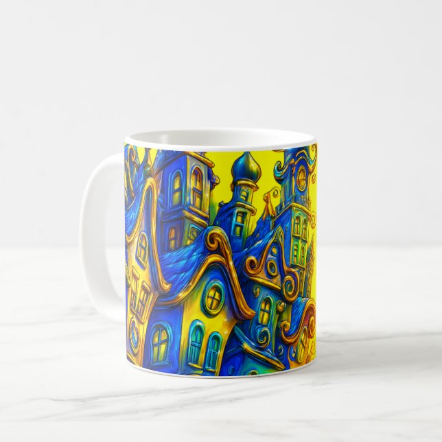 Mug Maison couleur Whimsical (Devant gauche)