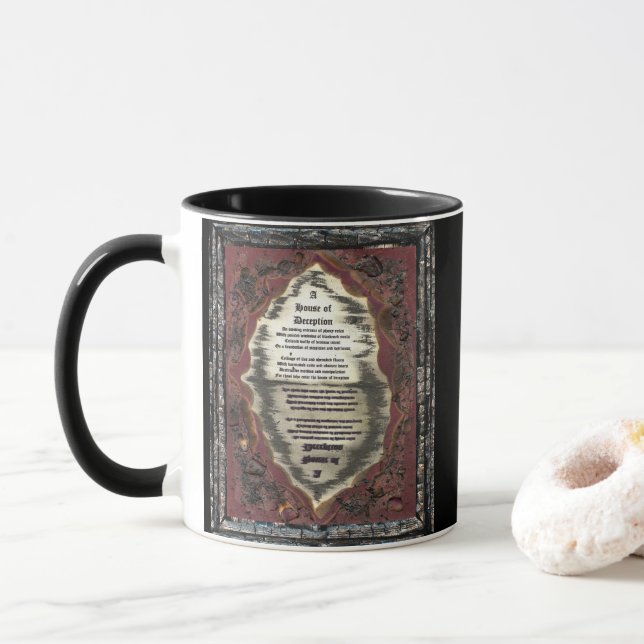 Mug Maison de la tromperie (Avec donut)