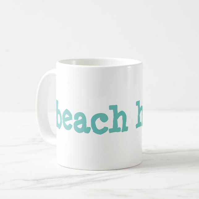 Mug maison de plage (Devant gauche)