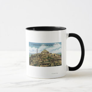 Mug Maison de sommet, Vue tour des observateurs des in