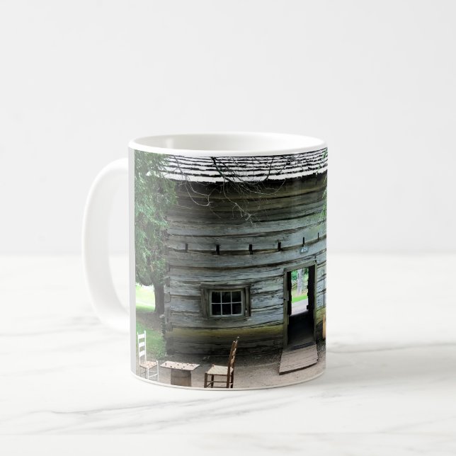 Mug Maison des Appalaches à Mabry Mill, Virginie (Devant gauche)