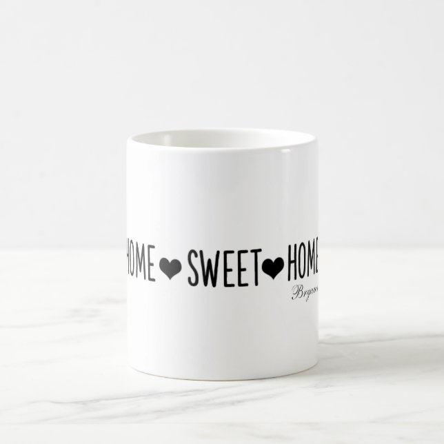 Mug Maison Douce Maison Personnalisée (Centre)
