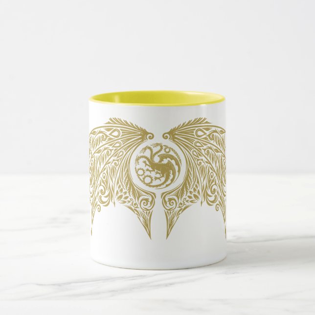 Mug MAISON DU DRAGON | Cimier Targaryen ailé (Centre)
