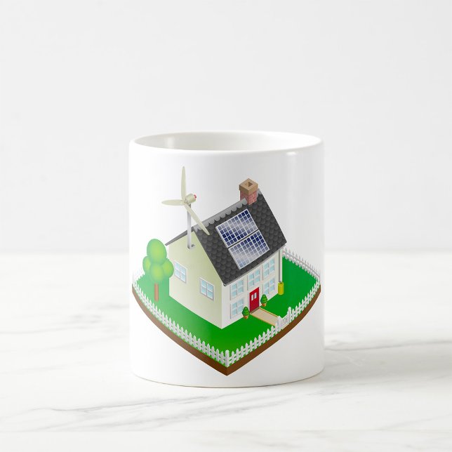 Mug Maison Écologique à Énergie Renouvelable avec Pann (Créateur téléchargé)