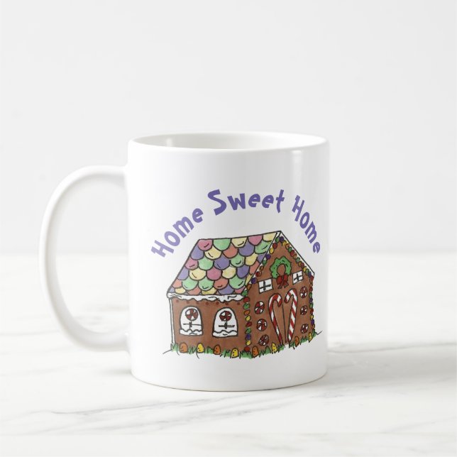 Mug Maison en pain d'épices Maison Sweet Maison Noël N (Gauche)