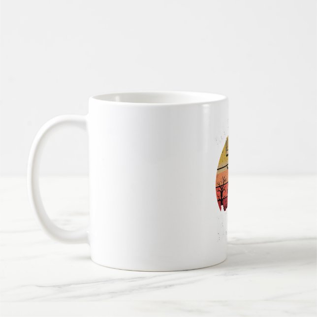 Mug Maison Hantée Cerveaux De Professeur Halloween (Gauche)