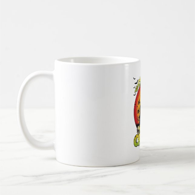 Mug Maison hantée de Chillin Creeps Halloween Sorcière (Gauche)